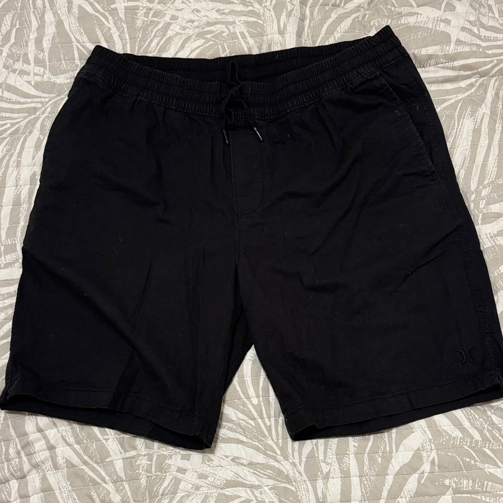 Hurley Men's Black Athletic Shorts